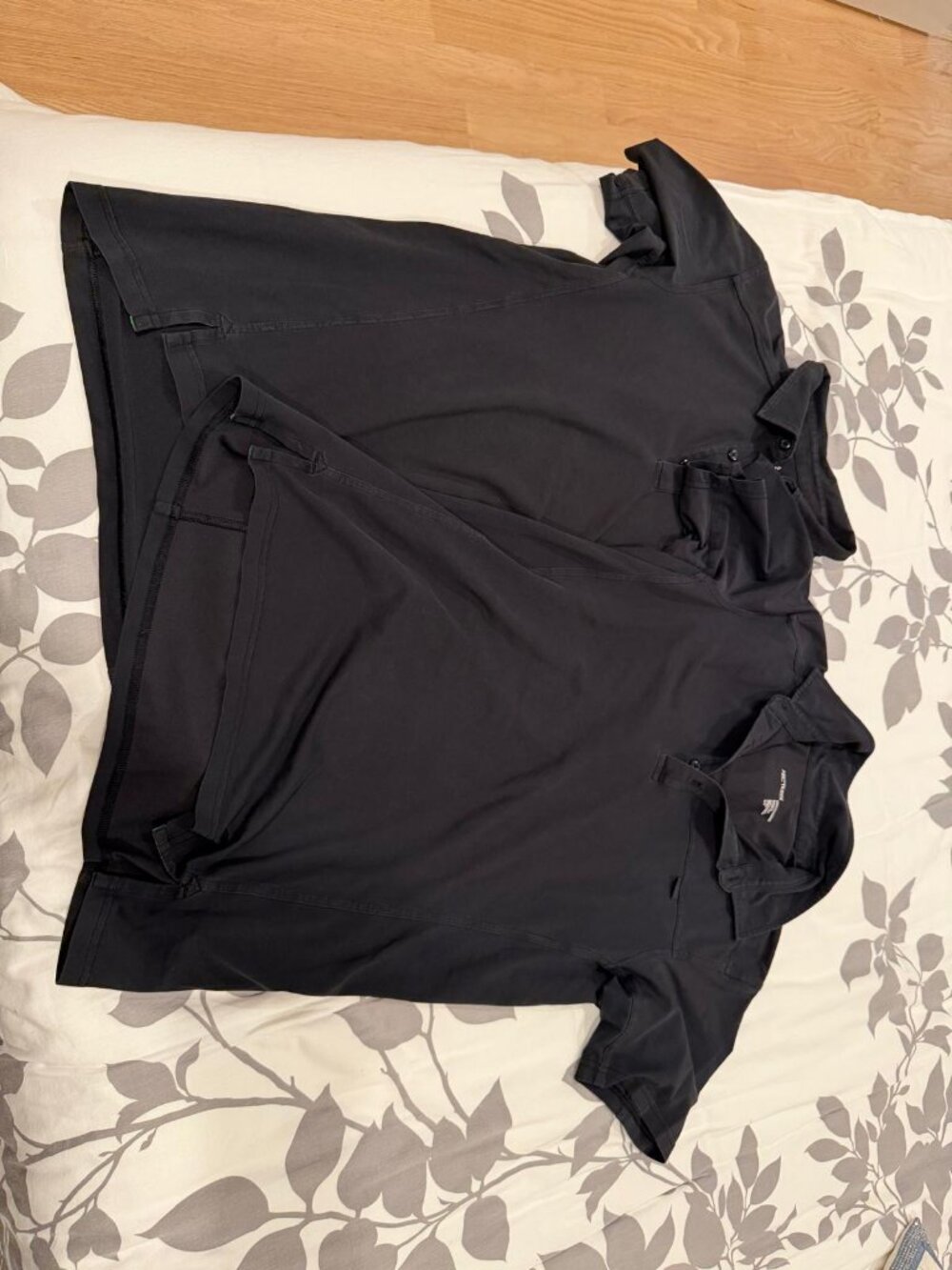 Bundle of 2 Men's Arc'teryx Captive polo shirts. Size S. Cotton/polyester blend.